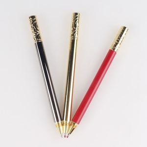 Luxury Signature Brass Metal Gel Ink <b>Pen</b> With Personalized Customise Logo Business Gift Quality Bullet Vintage Fantasy Fancy - Product Image 3