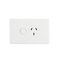 Point d'alimentation électrique SAA 3 broches avec ports USB prise de courant Australie GPO prise murale prise domestique interrupteur de prise