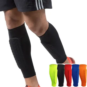 Adult Child Leg Pads Protect Football Shields Exercise Shin Guards Soccer Socks Calf Sleeves shin pads