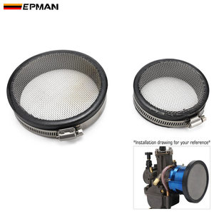 EPMAN Hava Filtresi Ek Parçası Hava Girişi Koruma Kapağı Motosiklet Hava Giriş Kiti Filtresi 76mm/102mm Karbüratör EPINT76 EPINT102 - Product Image 5