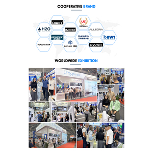 Fontaine à <span class=keywords><strong>eau</strong></span> de bureau haut de gamme avec filtration RO et machine à glaçons, design argenté - Product Image 6