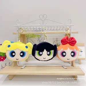 Dessin animé 4 pouces petite <span class=keywords><strong>Police</strong></span> fille en peluche porte-clés mignon princesse pendentif populaire Girly <span class=keywords><strong>coeur</strong></span> poupée sac décoration cadeau - Product Image 3