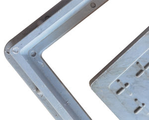 A15 500 pedonale x 750mm doppia apertura <span class=keywords><strong>BMC</strong></span> chiusino quadrato e <span class=keywords><strong>telaio</strong></span> - Product Image 6