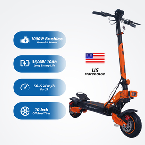 Dual Motor 1000w High Speed Scooters 48v Long Range Off Road Electrical Scooter Ce Certified High Carbon Steel 1000w Waterproof - Product Image 3