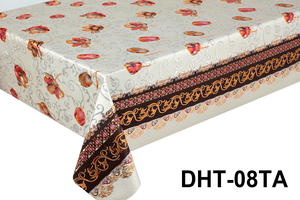 Khăn Trải Bàn PVC In Nổi Và In Chuyển Tiếp Trong Cuộn Với Mặt Sau Bằng Vải - Product Image 3