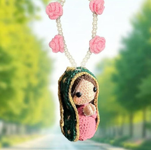 Muñeca <span class=keywords><strong>de</strong></span> Ganchillo <span class=keywords><strong>de</strong></span> <span class=keywords><strong>la</strong></span> Virgen María, Amigurumi, Muñeca Cristiana <span class=keywords><strong>de</strong></span> Peluche, Jesús, Nuestra Señora <span class=keywords><strong>de</strong></span> Guadalupe, Llaveros Cristianos - Product Image 2