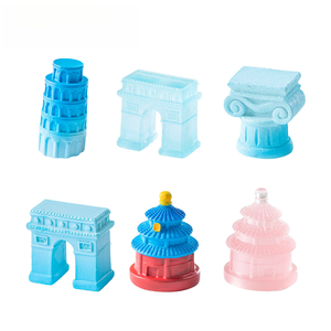Miniaturas luminosas de paisajes, sitios históricos, edificios emblemáticos y escenas de mesa de arena, decorativas. - Product Image 5