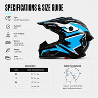 Nouveau casque de motocross intégral pour enfants et jeunes, fermeture rapide ABS, moto tout-terrain MX ATV, toutes saisons, logo personnalisé OEM
