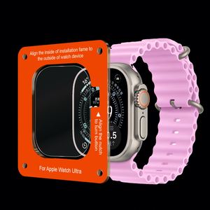 ฟิล์มกันรอยหน้าจอสำหรับ Apple Watch Ultra 3 พร้อมอุปกรณ์ติดตั้งง่าย ขนาด 49 มม. ป้องกันแรงกระแทก กระจกนิรภัย HD สำหรับ Watch Ultra 3 - Product Image 1