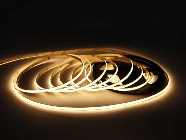 Wholesale Self-adhesive 24V Low-voltage 8mm Flicker-free High CRI Cabinet Home Decoration Ultra-bright Soft Light Strip