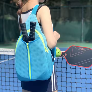 Mini bolsa de Pádel de neopreno portátil para uso en gimnasio, raqueta de tenis cruzada y bolsa deportiva para raqueta de Pickleball - Product Image 1
