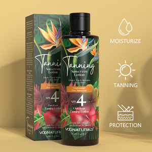 Loción Protectora Solar de Vitamina C, Manteca de Karité y Manteca de Cacao de Marca Privada, Loción Bronceadora Corporal para Uso en Todo Tipo de <span class=keywords><strong>Piel</strong></span> - Product Image 2