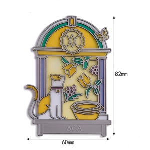Marcapáginas Personalizado OEM de Alta Calidad con Impresión UV y Logotipo Grabado con Troquelado, Pedido al por Mayor - Product Image 2