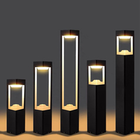 Lampu penambat aluminium abu-abu hitam 10W IP65 terlaris dengan sudut sorot 360 untuk Led lanskap taman tahan air