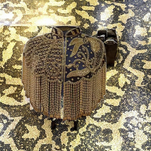 Capa de boda vintage con flecos de cuentas, chal de lentejuelas estilo Art Deco para mujer, para fiesta de graduación - Product Image 2