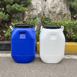 ถังพลาสติกทรงเหลี่ยม HDPE เกรดอาหาร ขนาด 50 ลิตร สำหรับเก็บสารเคมี ใช้ในอุตสาหกรรมและเกษตรกรรม - Product Image 1