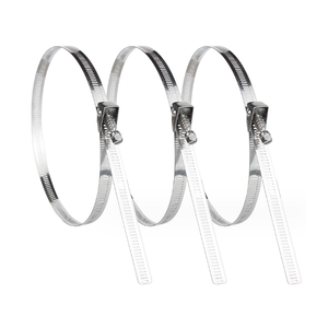 Sangle de capot de cheminée d'usine sangle de fixation de remplacement de capot de cheminée sangle en métal pour <span class=keywords><strong>pince</strong></span> de cheminées - Product Image 3