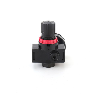 วาล์วลดแรงดันลม Br2000 ขนาดพอร์ต 1/4 นิ้ว พร้อมเกจวัดสำหรับระบบลม - Product Image 4