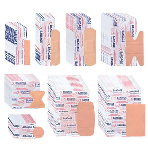 All'ingrosso bende adesive in tessuto flessibile traspirante elastico per nocche bende assortite alla rinfusa con punta delle dita in gesso - Product Image 2