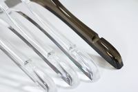 Nouveaux Scénarios – Cintres à Épaules Larges en Acrylique Transparent Multicolore pour Appartement, Hôtel, Costume, Présentation et Rangement de Vêtements