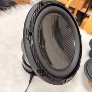 Subwoofer de voiture en fibre de carbone brillant de 10 pouces, haut-parleur de basses haute puissance - Product Image 4