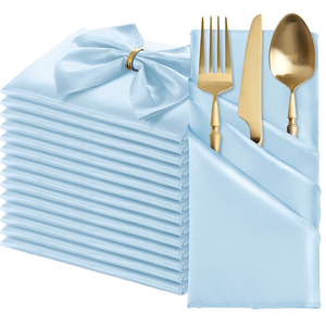 Elegante Moderne Einweg-Servietten Quadratische Matte Satin-Servietten für Restaurant, Zuhause & Hochzeitsbankett in Verschiedenen Farben - Product Image 1