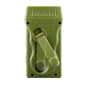 Lampe torche rechargeable à manivelle d'urgence, étanche, LED, lumière blanche pure, 50 000 heures d'autonomie - Product Image 3