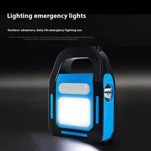 ไฟฉุกเฉินแบบพกพา IP65 ชาร์จไฟได้ ใช้พลังงานแสงอาทิตย์ หลอดไฟ LED ชาร์จผ่าน USB สำหรับตั้งแคมป์ โคมไฟสำหรับใช้งานกลางแจ้ง บ้าน และเต็นท์ - Product Image 4
