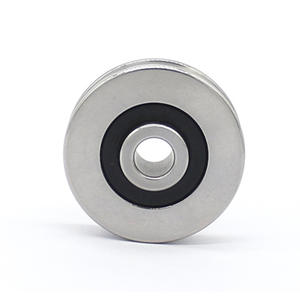 Factory Direct S625RS Stainless Steel U-Shaped Deep Groove Ball <b>Bearings</b> 5*25*8mm for Rope Track Pulleys <b>Slewing</b> <b>Bearings</b> - Product Image 2