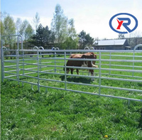 Panneaux résistants de barrière en métal de bétail de 16 pieds panneaux de corral de bétail de ferme de haute résistance