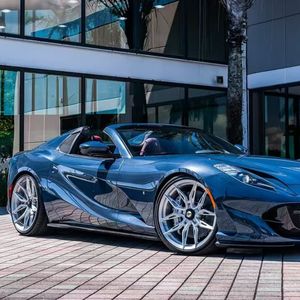 Rines de Aleación Cóncavos Plateados Personalizados Hunt NF11 Forged de 18 y 22 Pulgadas, 5x120 5x112 5x114.3 para <span class=keywords><strong>Ferrari</strong></span> 812 GTS BMW M4, Ruedas de Auto de Lujo - Product Image 2