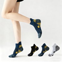 Nouvelles chaussettes de sport en tricot avec coussinets pour la course à pied et les activités de plein air, écologiques