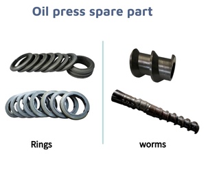 BTMA 6YL oil press spare part worms and rings