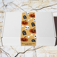 Pegatinas de vinilo personalizadas de alta calidad para el Día de Todos los Santos, Festival de Halloween, fantasma, Otoño, aula, decoración escolar