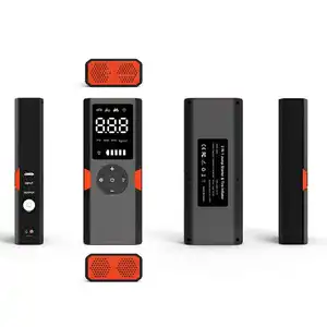 Accesorios para bicicletas 12000mAh portátil eléctrico Digital 150PSI Inflador de neumáticos de bicicleta bomba de aire para bicicleta/bolas de neumáticos de coche