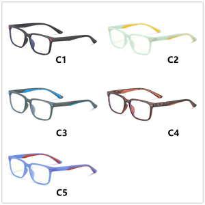 Anti-lumière bleue fille lunettes pour prescription haute qualité 7 11 <span class=keywords><strong>12</strong></span> <span class=keywords><strong>ans</strong></span> TR90 rectangle noir métal charnière garçon enfants - Product Image 3