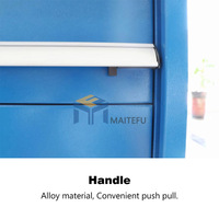 Armoire à outils certifiée CE avec roulettes métalliques pour garages et ateliers, personnalisable, support OEM ODM
