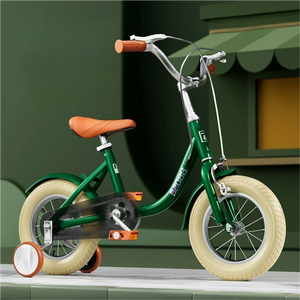 Vélo pour enfants, vélo pour bébé, poussette style princesse pour fille avec siège arrière, cadeau, <span class=keywords><strong>roues</strong></span> d'apprentissage de 14 pouces - Product Image 4