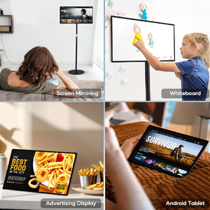 21.5-inch không dây rollable màn hình cảm ứng Android LCD <span class=keywords><strong>Monitor</strong></span> 1080p Trắng màn hình điện thoại di động xách tay TV pin-cho cửa hàng bán lẻ sử dụng - Product Image 6
