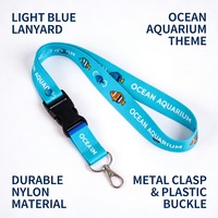 CH Wholesale Sublimation Printing Polyester Lanyards With Logo Custom Certification Keychain OEM ODM ECO Promotion Event Gifts