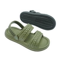 Sandales HEVA pour femmes, chaussures confortables et économiques, claquettes coussinées, personnalisables, intemporelles, pour la douche, la salle de bain, le sport, la maison, pantoufles pour hommes