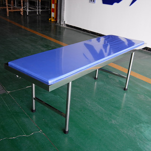 Table de massage à manivelle simple, éponge haute densité, durable, pour salons de beauté et hôpitaux - Product Image 3