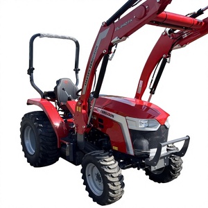 Tracteur à roues Massey Ferguson 1E.35, 35 CV, 4 roues motrices, automatique, pour applications agricoles, performances de travail robustes, tracteur compact - Product Image 1