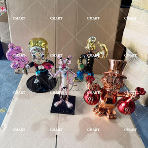 Escultura <span class=keywords><strong>de</strong></span> <span class=keywords><strong>Dibujos</strong></span> <span class=keywords><strong>Animados</strong></span> <span class=keywords><strong>de</strong></span> <span class=keywords><strong>la</strong></span> <span class=keywords><strong>Pantera</strong></span> <span class=keywords><strong>Rosa</strong></span> con Diamantes, Estatua <span class=keywords><strong>de</strong></span> Animal Cromada, Escultura Pop Art <span class=keywords><strong>de</strong></span> Pato Donald con Acabado Brillante - Product Image 6