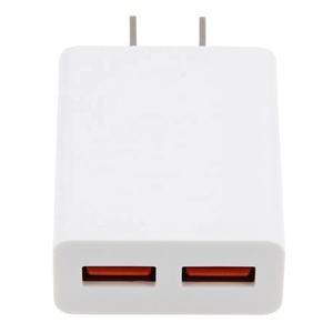 <span class=keywords><strong>Chargeur</strong></span> mural USB double port 5V 2.1A, adaptateur de charge pour téléphone portable, prise US, charge rapide pour <span class=keywords><strong>iPhone</strong></span> 14 <span class=keywords><strong>12</strong></span> <span class=keywords><strong>Pro</strong></span> Samsung, <span class=keywords><strong>chargeur</strong></span> de voyage - Product Image 6