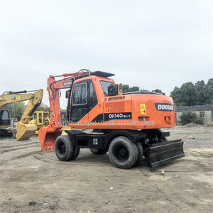 Excavadora de Ruedas Usada Doosan Dh140w-7, Capacidad de Cucharón de 1.5m, Potencia de 73.8KW, Modelo 2018, Origen Japón - Product Image 2