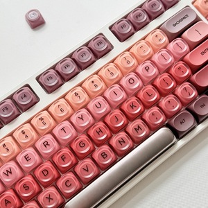 ลิปสติก <span class=keywords><strong>keycap</strong></span> Hoa Jelly FOG โปร่งใสบุคลิกน่ารักโค้งมนสำหรับแป้นพิมพ์กล - Product Image 3