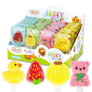 Жевательные конфеты в форме палочек, мягкие, 21 г, для детей, срок хранения 365 дней, сладкий фруктовый вкус - Product Image 1