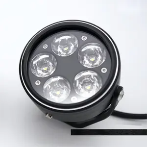 Luz LED para Motocicleta Road Runner 6000k 5 Leds, Luz de Conducción Auxiliar, Faro Delantero para Motocicleta, con Logotipo Personalizado - Product Image 1