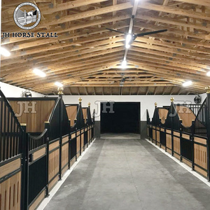 Cheap Prefabricated Luxury Permanent Bamboo Steel Horse Equipment Barn Stables Door Horse <strong>Boxes</strong> Stall for Sale - Product Image 6